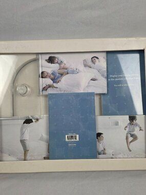 NIP White Collage Photo Frame, Holds 6 Photos